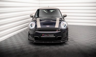 Нижний диффузор под передний бампер Mini Cooper F56 рестайл S вер. 2 фото