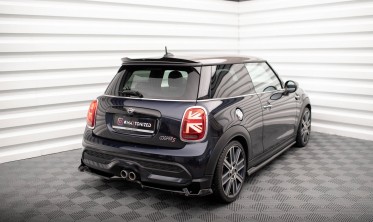 Тюнінгова накладка заднього бампера Mini Cooper F56 S післярестайл фото