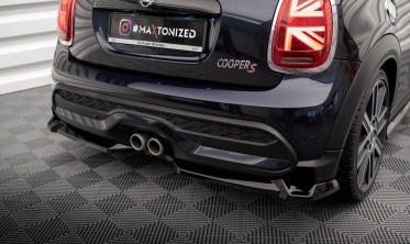 Тюнінгова накладка заднього бампера Mini Cooper F56 S післярестайл фото