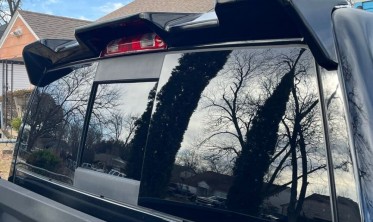 Спойлер на дах Dodge Ram 1500 (2013-2018) gloss black фото
