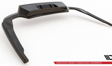 Тюнинговая накладка на задний бампер Skoda Octavia Mk4 версия Sportline фото