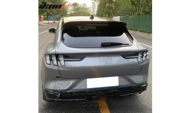 Спойлер над склом ford mustang mach-e (2021-2023) gloss black фото