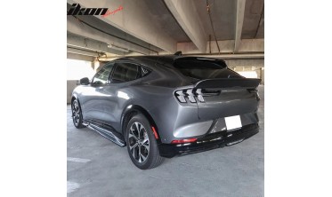 накладки на пороги ford mustang mach-e (2021-2023) gloss black фото