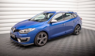 Лістви (накладки) на бічні пороги Renault Megane MK3 GT Line Grandtour рестайл фото