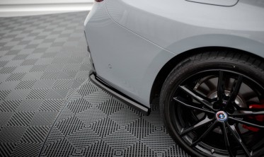 Боковые тюнинг накладки на задний бампер BMW M340i G20 / G21 рестайл фото