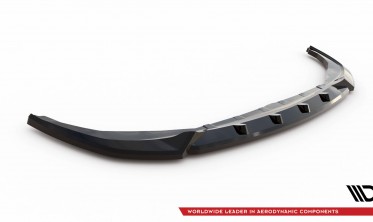Передняя накладка на бампер BMW 3 M340i / M-Pack G20, G21 рестайл вер. 1 фото