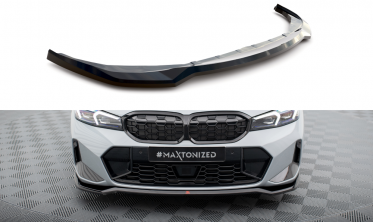 Тюнинговая накладка на передний бампер BMW 3 M340i / M-Pack G20, G21 рестайл вер. 2 фото