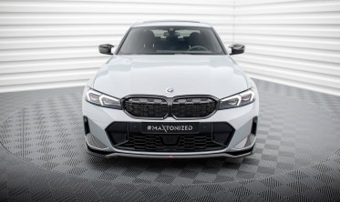 Тюнинговая накладка на передний бампер BMW 3 M340i / M-Pack G20, G21 рестайл вер. 2 фото