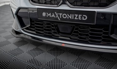 Тюнинговая накладка на передний бампер BMW 3 M340i / M-Pack G20, G21 рестайл вер. 2 фото