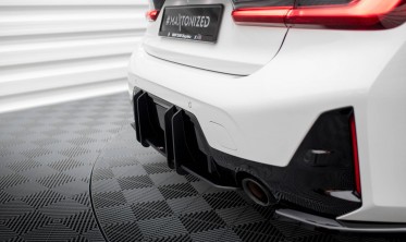 Центральная накладка на задний бампер Street Pro BMW 3 G20 / G21 версия M-Pack послерестайл фото