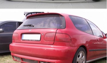 Тюнінгова накладка заднього бампера Honda Civic V хетчбек 3-двері фото