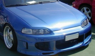 Накладки на фари (реснічки) Honda Civic V (1991-1995) фото