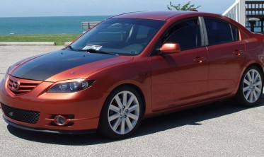 Накладки на фари (реснічки) Mazda 3 sedan фото