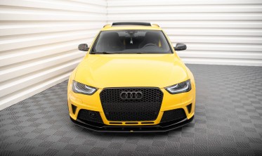 Передній дифузор під бампер Street Pro Audi RS4 B8 рестайл фото