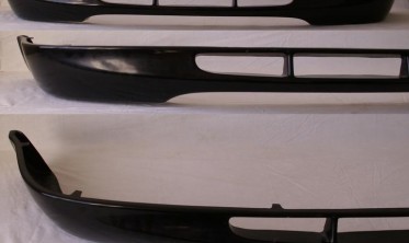 Накладка переднього бампера VW Golf 4 у стилі Jubi фото
