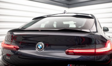 Тюнинговый 3D спойлер на багажник BMW X4 G02 M-Pack, BMW X4 M F98 нижний фото