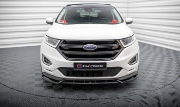 Тюнінгова нижня накладка на передній бампер Ford Edge Mk2 Sport фото