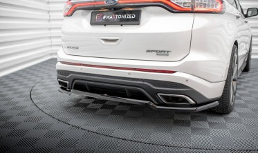 Тюнинговый диффузор на задний бампер Ford Edge Mk2 версия Sport фото