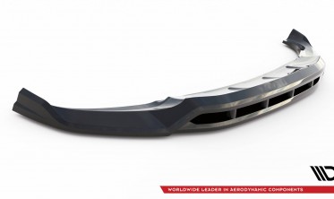Нижня тюнінгова накладка на передній бампер BMW X3 G01 фото