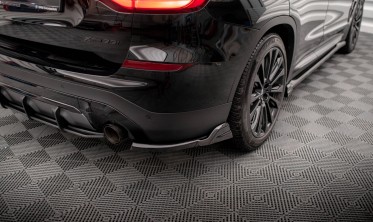 Бічні тюнінг накладки на задній бампер BMW X3 G01 фото