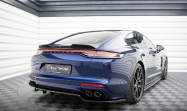 Тюнинговый 3D спойлер на багажник Porsche Panamera E-Hybrid 971 рестайл фото