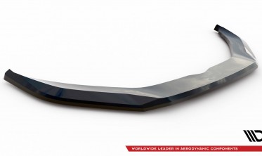 Тюнинговая накладка на передний бампер Porsche Panamera E-Hybrid 971 послерестайл вер. 1 фото