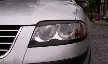 Комплект накладок на фары VW Passat B5 FL (2000-2005) фото