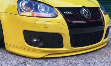 Диффузор переднего бампера VW Golf 5 GTI в стиле Votex фото