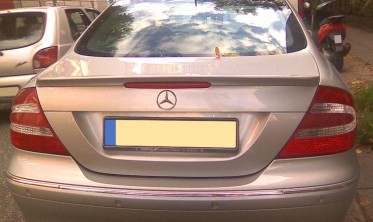 Спойлер багажника Mercedes CLK W209 у стилі AMG фото
