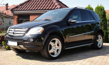 Расширители арок Mercedes ML W164 в стиле версий AMG фото