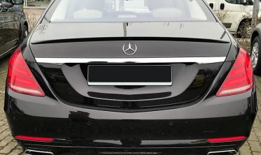 Спойлер багажника Mercedes W222 S-class в стиле AMG фото