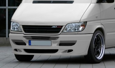 Тюнінговий передній бампер Mercedes Sprinter I рестайл фото