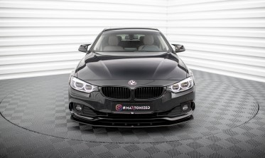 Передний диффузор под бампер Street Pro BMW 4 Gran Coupe F36 фото
