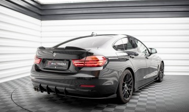 Диффузор + накладки на задний бампер Street Pro BMW 4 Gran Coupe F36 фото