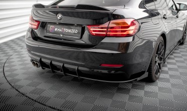 Диффузор + накладки на задний бампер Street Pro BMW 4 Gran Coupe F36 фото