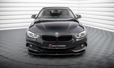 Тюнинговая накладка на передний бампер BMW 4 Gran Coupe F36 вер. 1 фото