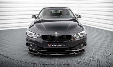 Нижняя накладка на передний бампер BMW 4 Gran Coupe F36 вер. 2 фото