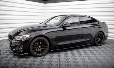 Бічні тюнінгові накладки на пороги BMW 4 Gran Coupe F36 фото