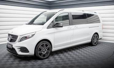 Боковые тюнинг накладки на пороги Mercedes-Benz V-Class Extra Long AMG-Line W447 рестайл фото