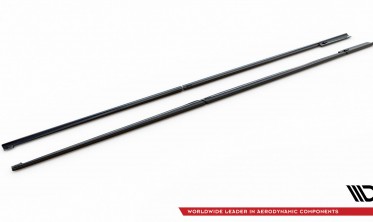 Боковые тюнинг накладки на пороги Mercedes-Benz V-Class Extra Long AMG-Line W447 рестайл фото