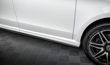 Боковые тюнинг накладки на пороги Mercedes-Benz V-Class Extra Long AMG-Line W447 рестайл фото