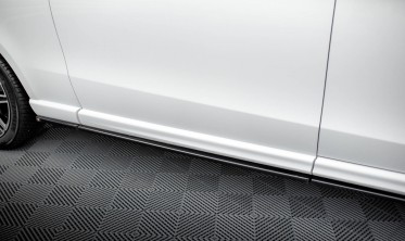 Боковые тюнинг накладки на пороги Mercedes-Benz V-Class Extra Long AMG-Line W447 рестайл фото