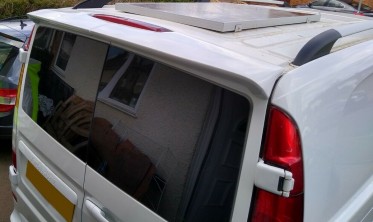 Спойлер Mercedes Vito W639 на двері фото