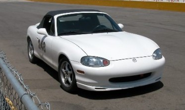 Тюнінгова накладка переднього бампера Mazda MX5 Miata фото