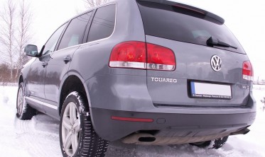 Спойлер багажника VW Touareg 7L фото
