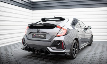 Тюнінговий дифузор на задній бампер Street Pro Honda Civic Mk10 Sport фото
