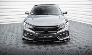 Тюнінгова накладка на передній бампер Honda Civic Sport Mk 10 фото
