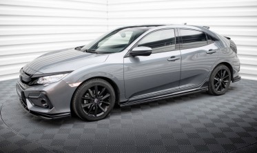 Тюнинговые накладки на боковые пороги Honda Civic Sport Mk10 фото