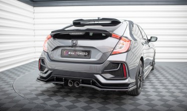 Верхняя накладка на спойлер Honda Civic Mk10 Sport фото