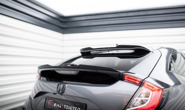 Нижній спойлер на кришку багажника Honda Civic Mk10 Sport фото